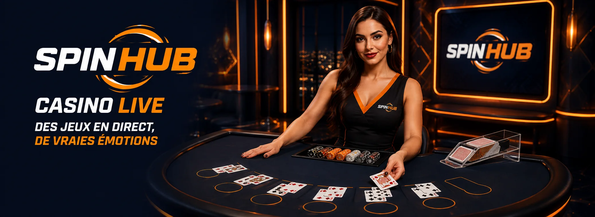 Casino en direct : plus de 570 tables